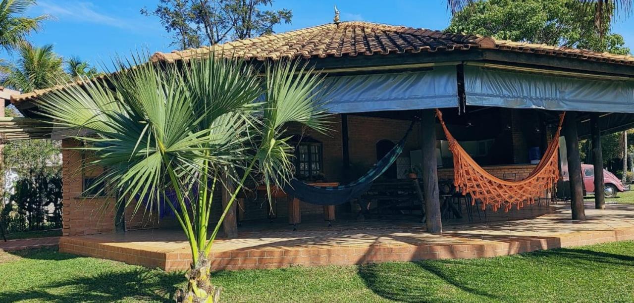 Pousada Chacara Kioski Brotas Bagian luar foto